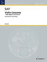 Fazil Say Notenblätter Violinkonzert op. 25