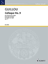 Jean Guillou Notenblätter Colloque No. 9 op. 71