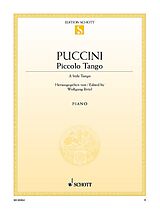 Giacomo Puccini Notenblätter Piccolo Tango