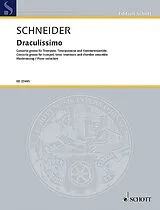 Enjott Schneider Notenblätter Draculissimo