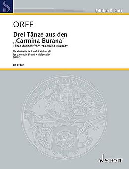 Carl Orff Notenblätter 3 Tänze aus den Carmina Burana