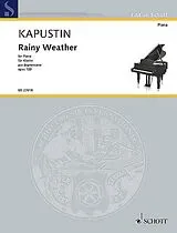 Nikolai Kapustin Notenblätter Rainy Weather op.159