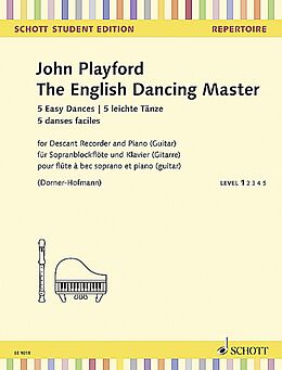 John Playford Notenblätter The english Dancing Master