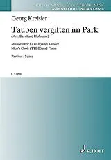 Georg Kreisler Notenblätter Tauben vergiften im Park