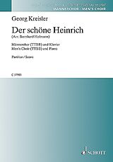 Georg Kreisler Notenblätter C57903 Der schöne Heinrich