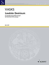 Peteris Vasks Notenblätter Laudate Dominum
