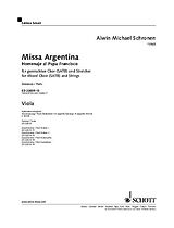 Alwin Michael Schronen Notenblätter ED22839-13 Missa argentina