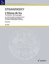 Igor Strawinsky Notenblätter Der Feuervogel