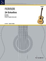 José Ferrer y Esteve Notenblätter 24 Estudios