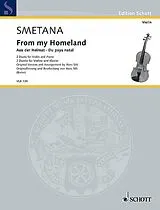 Bedrich Smetana Notenblätter Aus der Heimat