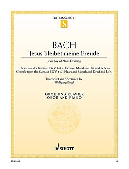 Johann Sebastian Bach Notenblätter Jesus bleibet meine Freude BWV147