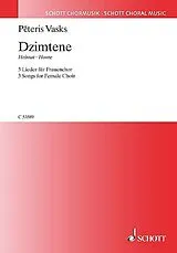 Kartonierter Einband Dzimtene · Heimat · Home von Peteris Vasks