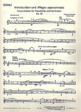 Robert Schumann Notenblätter Introduction und Allegro appassionato G-Dur op. 92