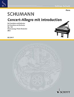 Robert Schumann Notenblätter Concert-Allegro mit Introduction op.134