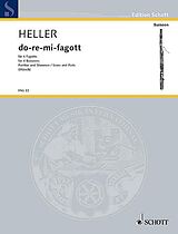 Barbara Heller Notenblätter do-re-mi-fagott