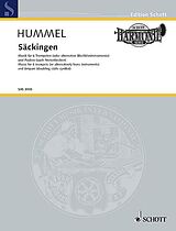 Bertold Hummel Notenblätter Säckingen op. 103 f