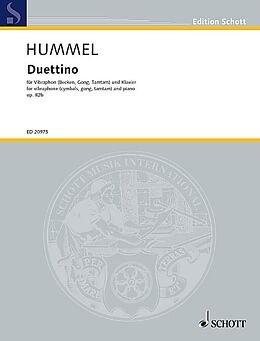Bertold Hummel Notenblätter Duettino op. 82b