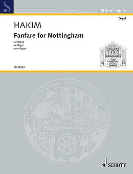 Naji Hakim Notenblätter Fanfare for Nottingham