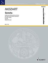 Wolfgang Amadeus Mozart Notenblätter Sonata KV 292