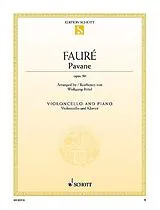 Gabriel Urbain Fauré Notenblätter Pavane op. 50