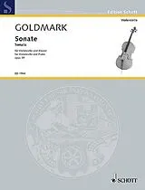 Carl Goldmark Notenblätter Sonate op.39