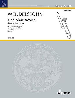 Felix Mendelssohn-Bartholdy Notenblätter Lied ohne Worte op.30,3