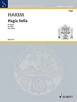 Naji Hakim Notenblätter Hagia Sofia