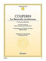 Francois (le grand) *1668 Couperin Notenblätter Les Barricades mystérieuses