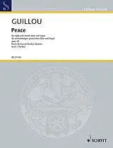 Jean Guillou Notenblätter Peace op. 43