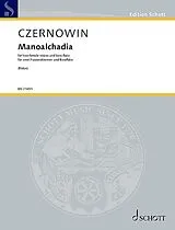 Chaya Czernowin Notenblätter Manoalchadia