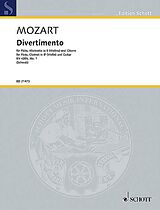 Wolfgang Amadeus Mozart Notenblätter Divertimento Nr. 1 KV 439b