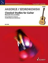  Notenblätter Klassische Gitarrenetüden für Gitarre