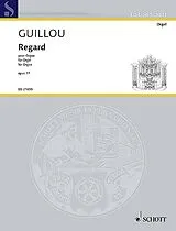 Jean Guillou Notenblätter Regard op. 77