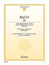 Johann Sebastian Bach Notenblätter Air BWV1068