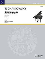 Peter Iljitsch Tschaikowsky Notenblätter 6 Stücke op.51