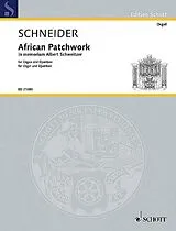 Enjott Schneider Notenblätter African Patchwork