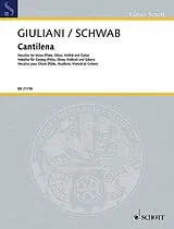 Emilia Giuliani-Guglielmi Notenblätter Cantilena