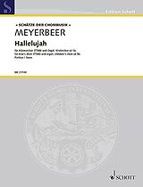 Giacomo Meyerbeer Notenblätter Hallelujah op. 137