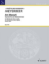 Giacomo Meyerbeer Notenblätter An Mozart