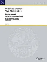 Giacomo Meyerbeer Notenblätter An Mozart
