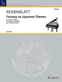 Alexander Rosenblatt Notenblätter Fantasy on japanese Themes