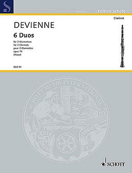 Francois Devienne Notenblätter 6 Duos op.74