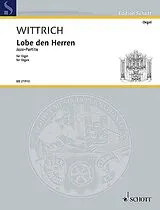 Peter Wittrich Notenblätter Jazz-Partita über Lobe den Herren