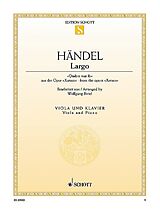 Georg Friedrich Händel Notenblätter Largo aus der Oper Xerxes