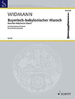 Jörg Widmann Notenblätter KLB98 Bayrisch-Babylonischer Marsch