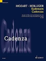 Heinz Holliger Notenblätter Kadenzen KV 299 15