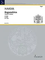 Naji Hakim Notenblätter Bogurodzica - Carmen patrium