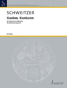 Benjamin Schweitzer Notenblätter Kanten. Konturen