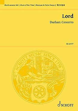 Jon Lord Notenblätter Durham Concerto