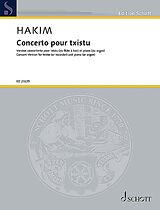Naji Hakim Notenblätter Concerto pour txistu